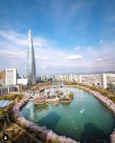 Lottetower Rainbow House Seul Exterior foto